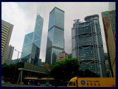 Statue Square, the heart of Hong Kong's Central district, and the political and historical heart of Hong Kong. 